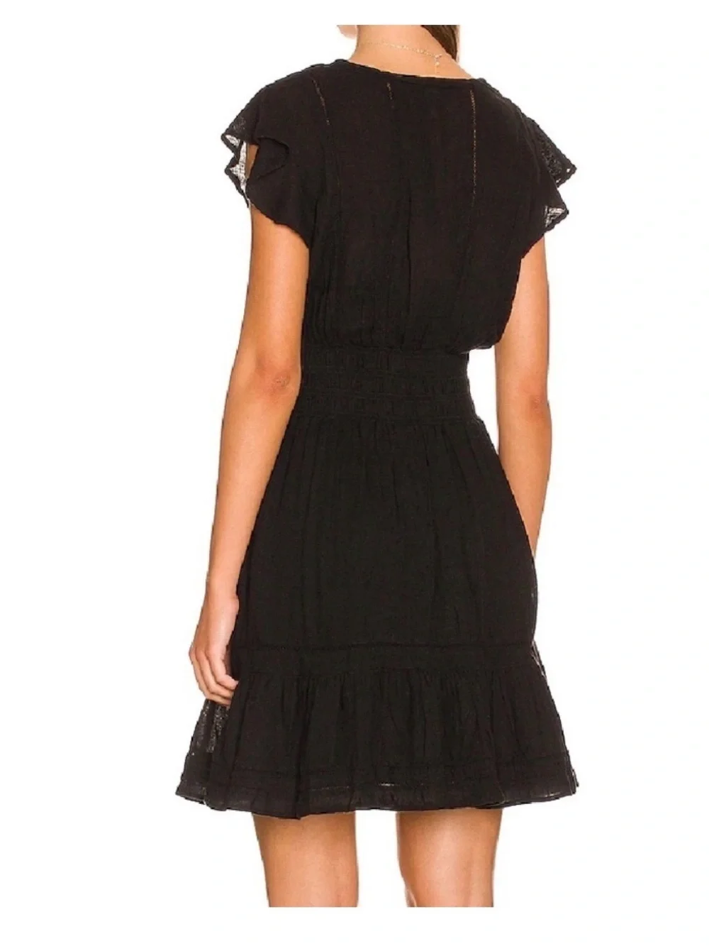 Rails Tara V neck Smocked Waist Dress - Picture 4 of 13